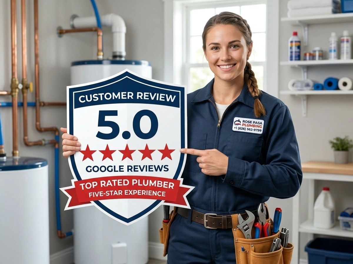 Highest Rated Plumber Rose Pasa Plumbing Pasadena CA