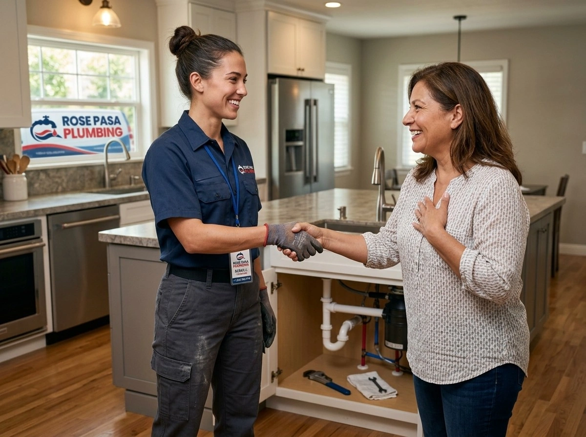 Trusted Residential Plumbing Service Rose Pasa Plumbing Pasadena CA